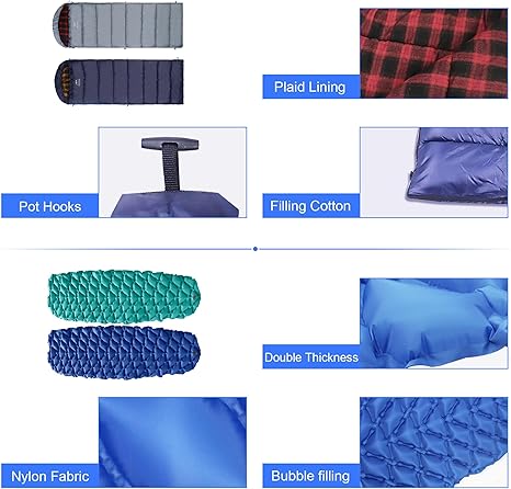 Juego de camping 9 piezas