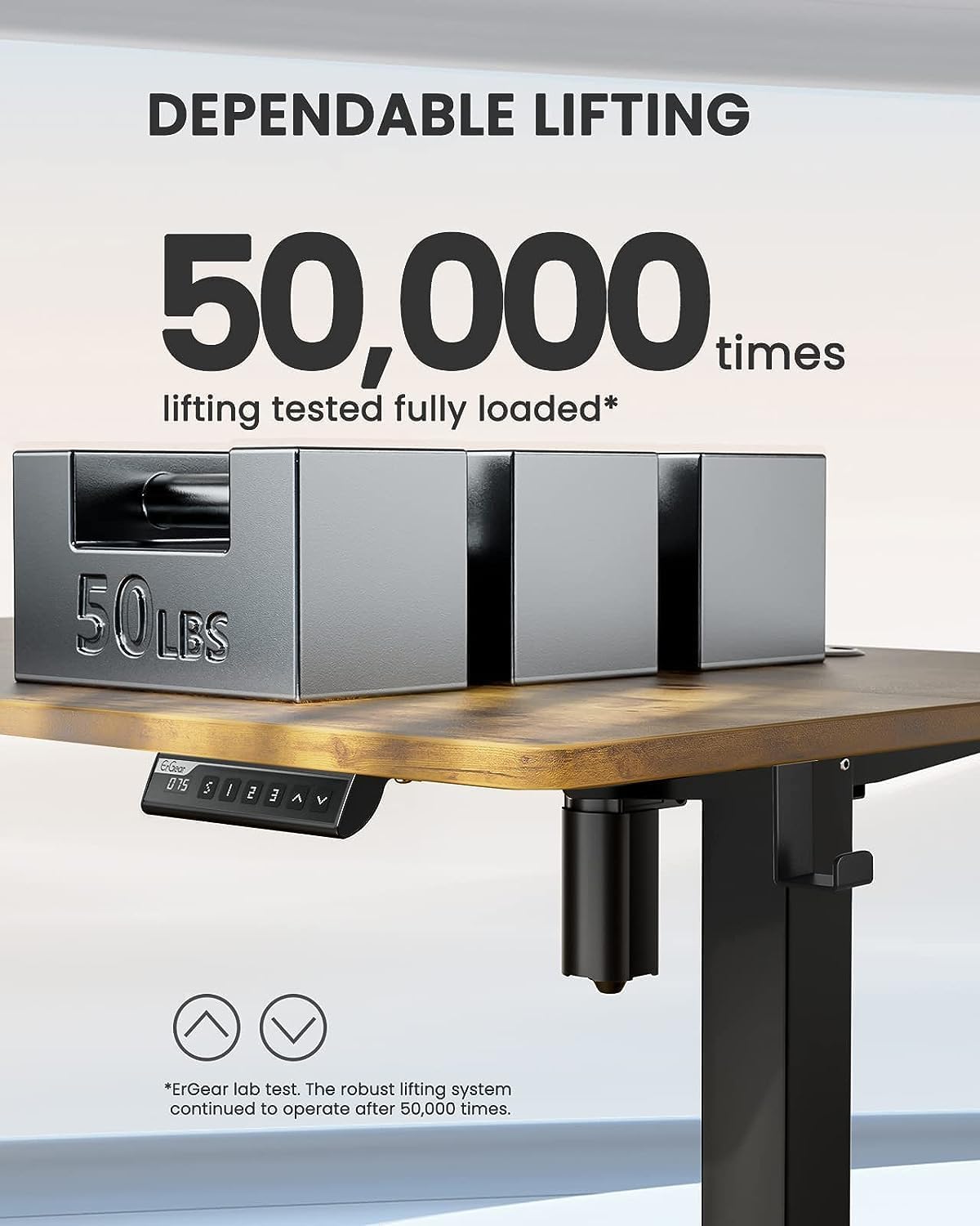 Escritorio eléctrico de pie ajustable