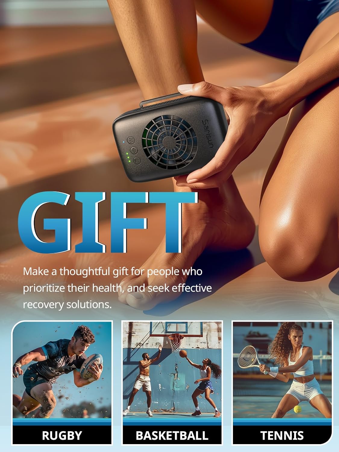 Banda de recuperación con frío | Alivia dolor muscular y articulaciones