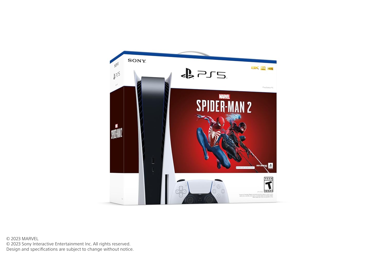 PlayStation 5 - Edición Marvel’s Spider-Man 2 - Disco