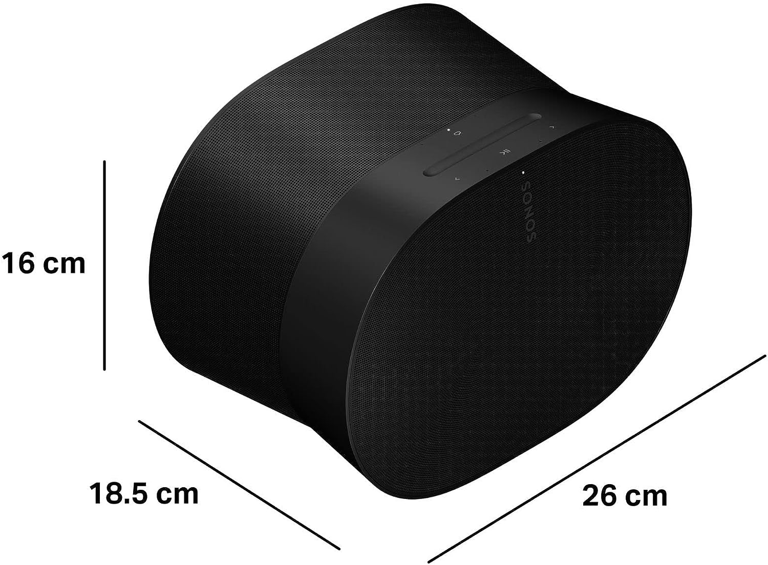 Sonos Altavoz inalámbrico Era 300 Negro