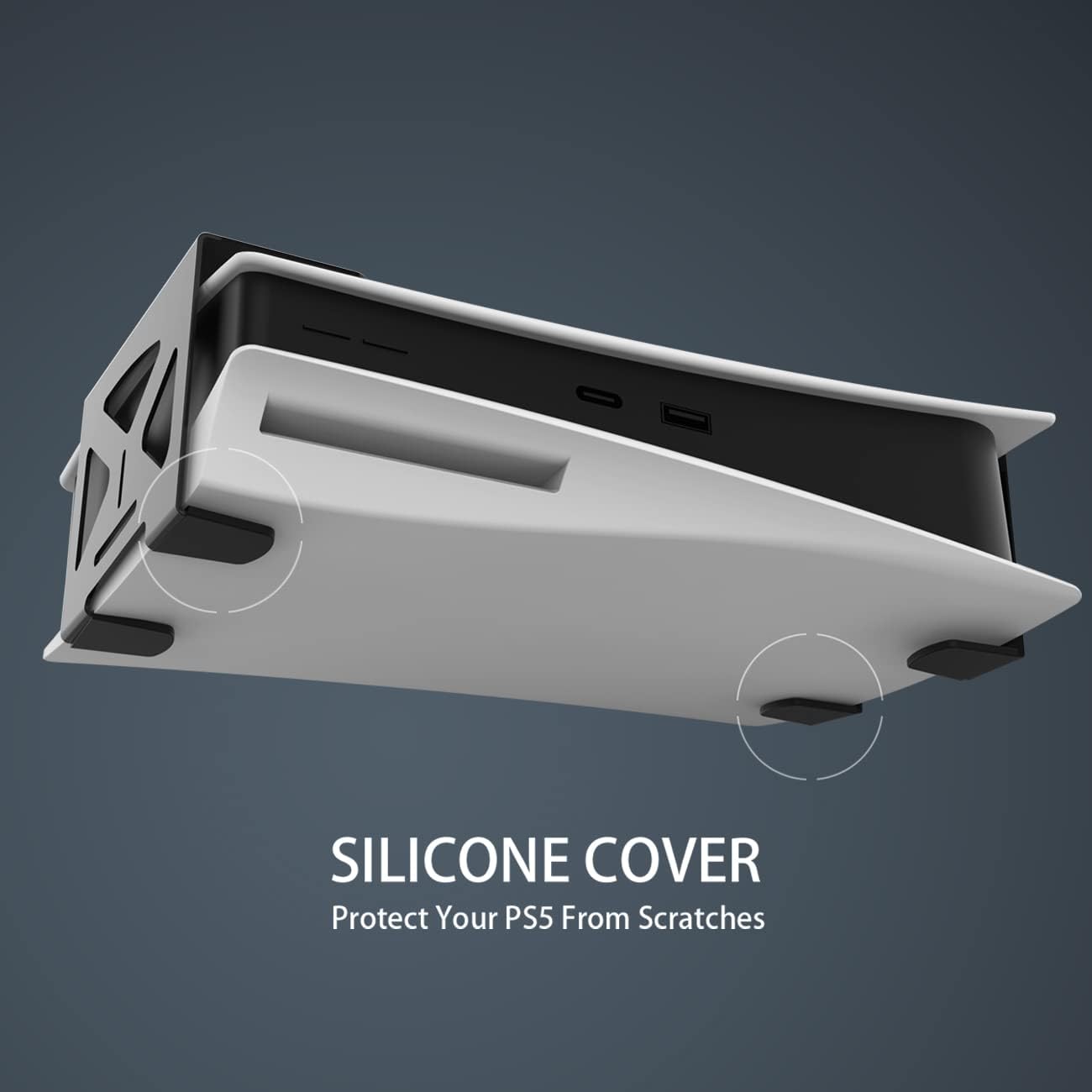 Monzlteck Soporte para debajo del escritorio para PS5