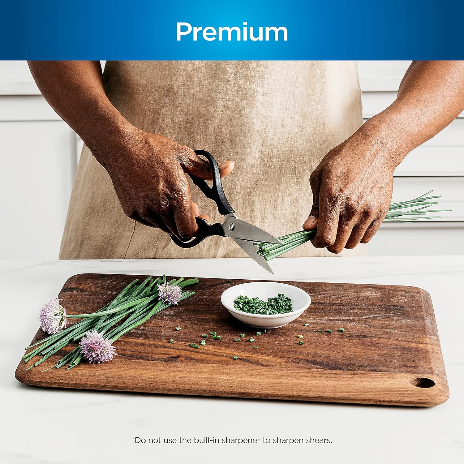 Set cuchillos alta calidad 14Pcs | Afilador incorporado