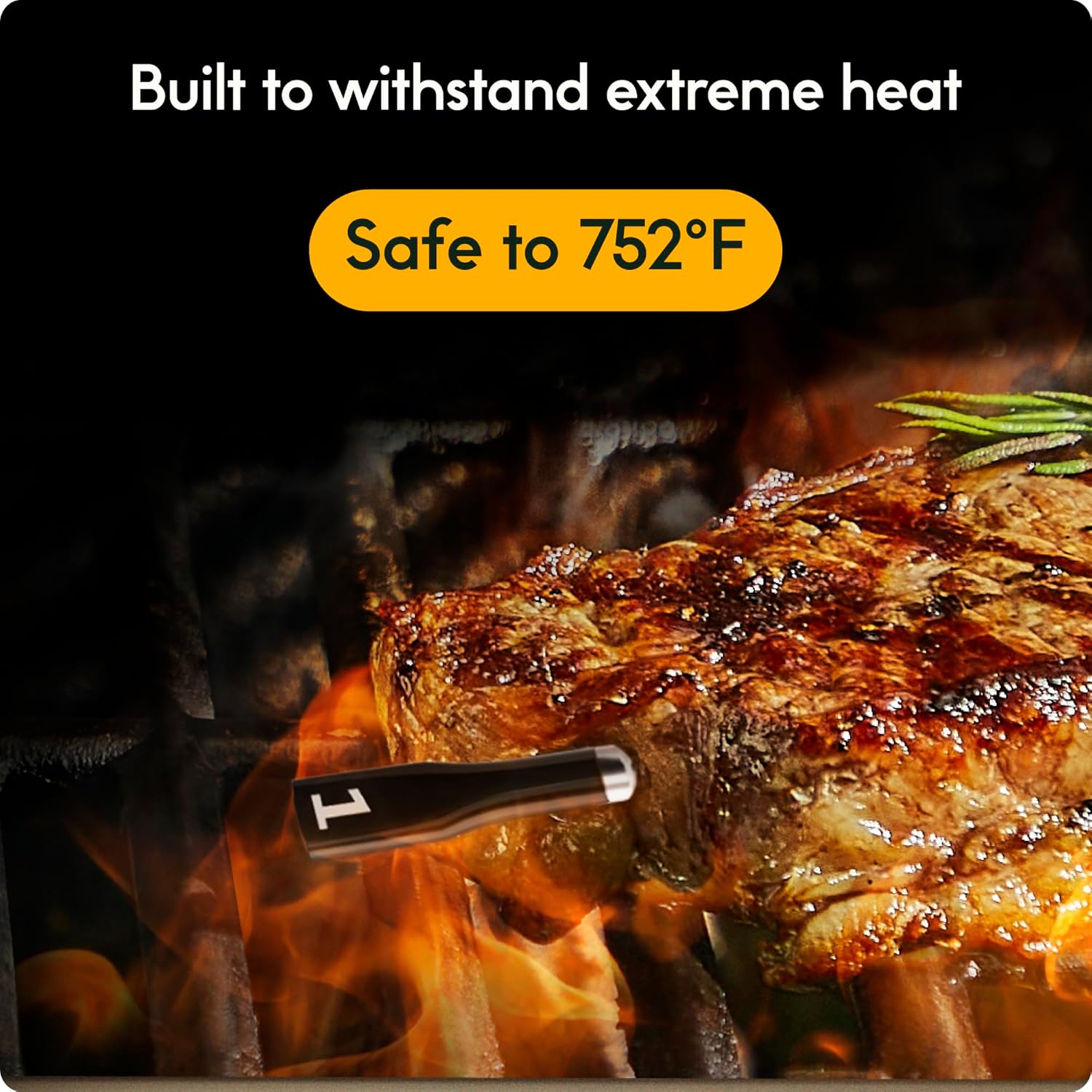 Termómetro inalámbrico inteligente Bluetooth