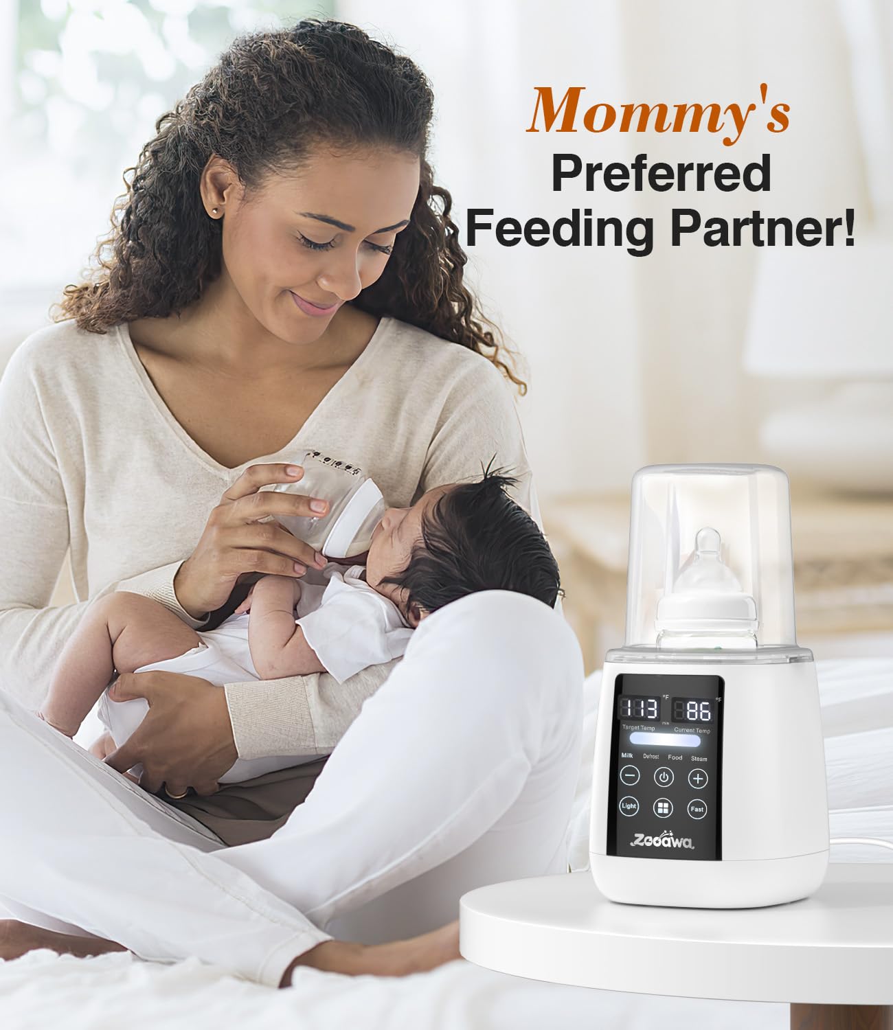 Calentador de mamaderas | Control pantalla LED