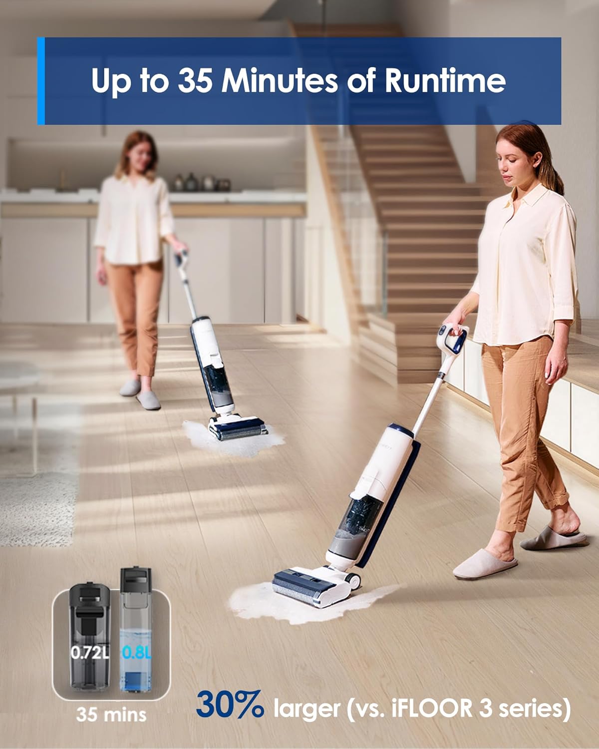 Aspiradora inalámbrica inteligente iFloor 5 Breeze