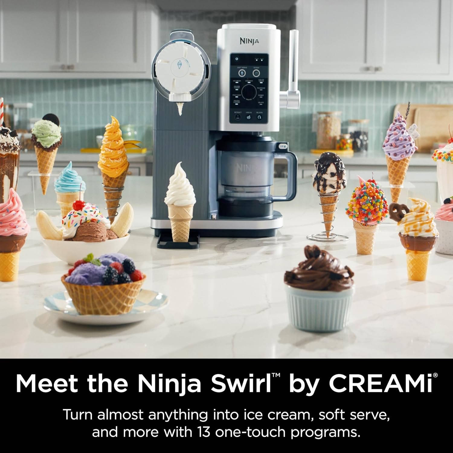 Máquina de helado Ninja Swirl | 2025
