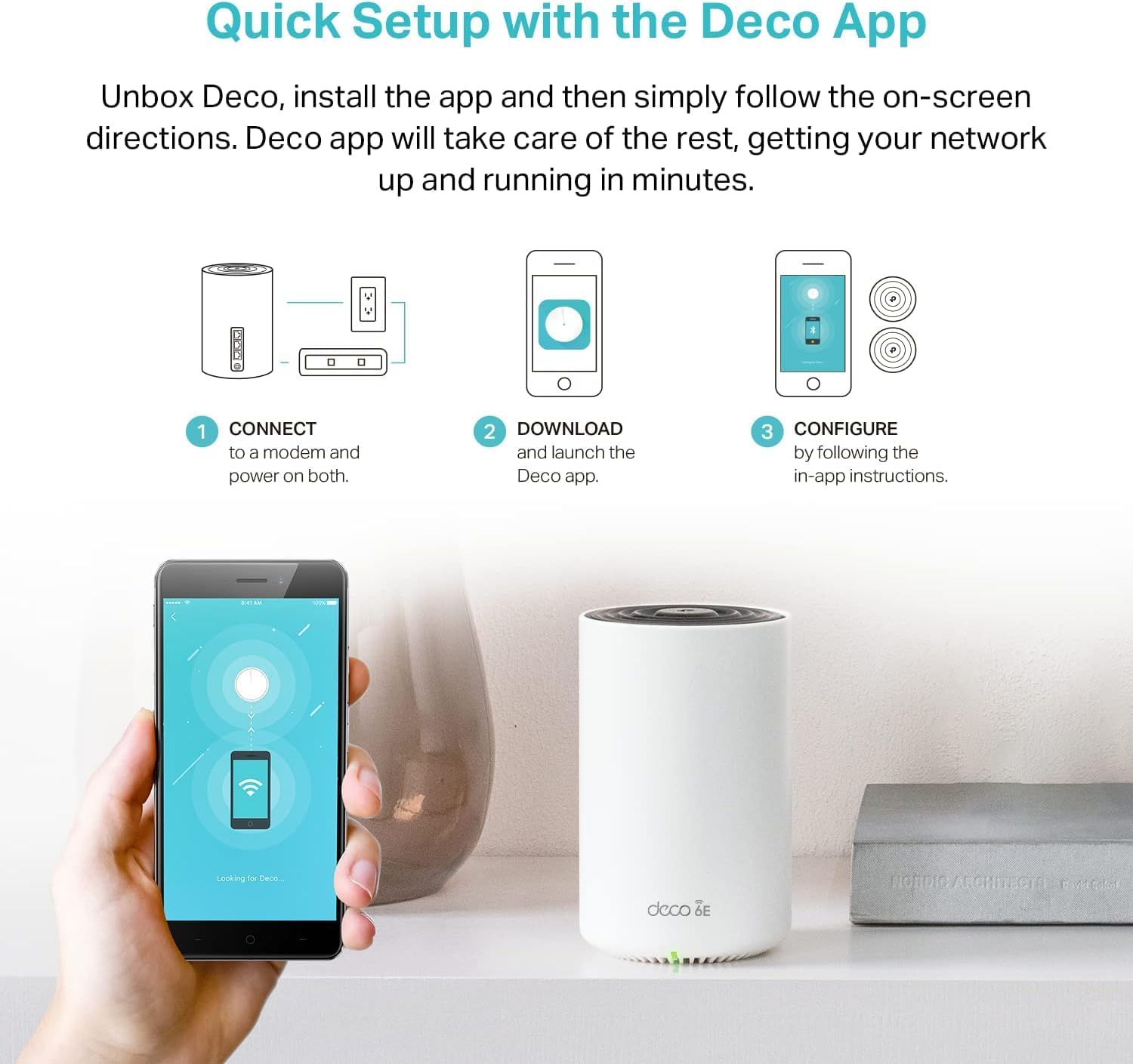 Sistema malla WiFi Deco