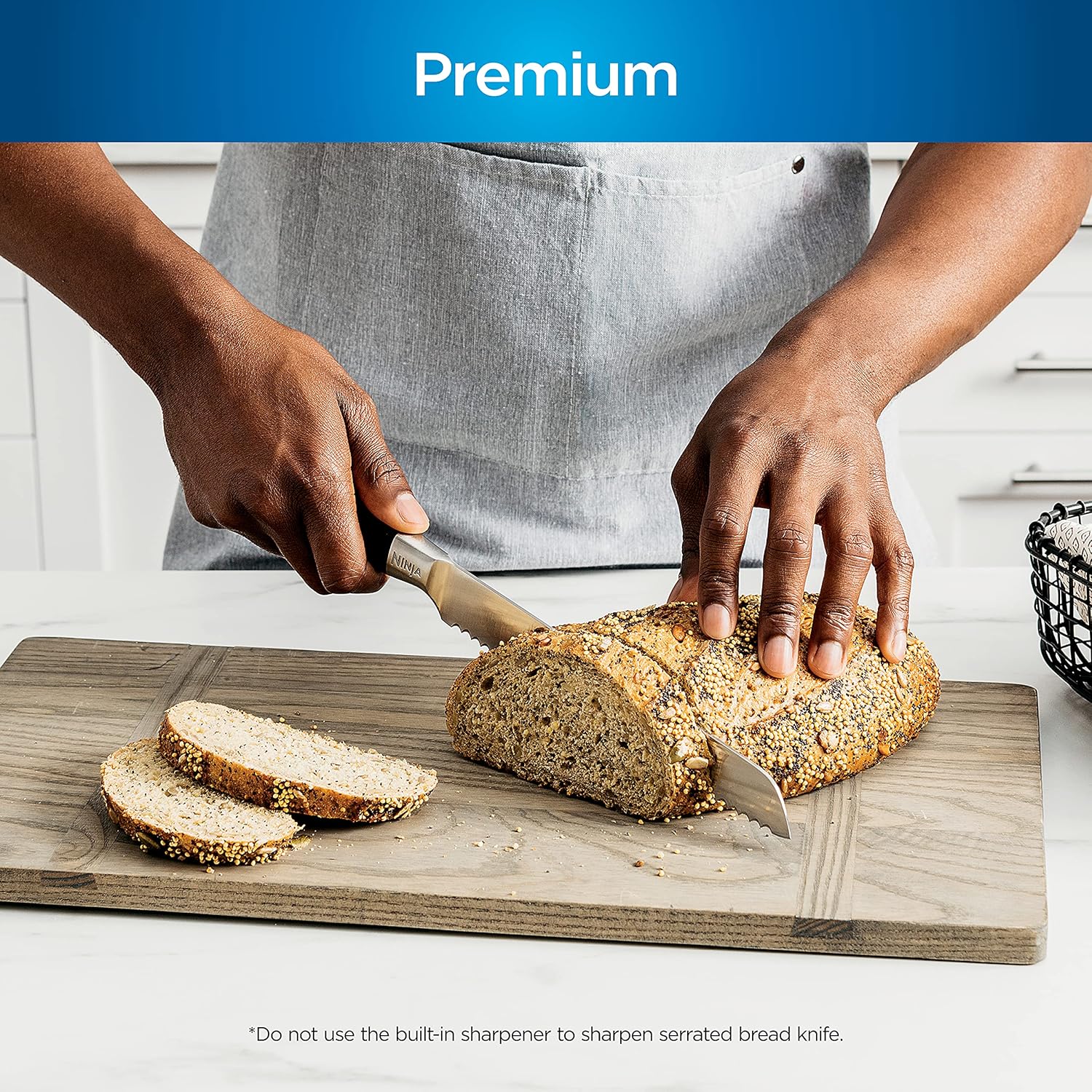 Set cuchillos alta calidad 14Pcs | Afilador incorporado