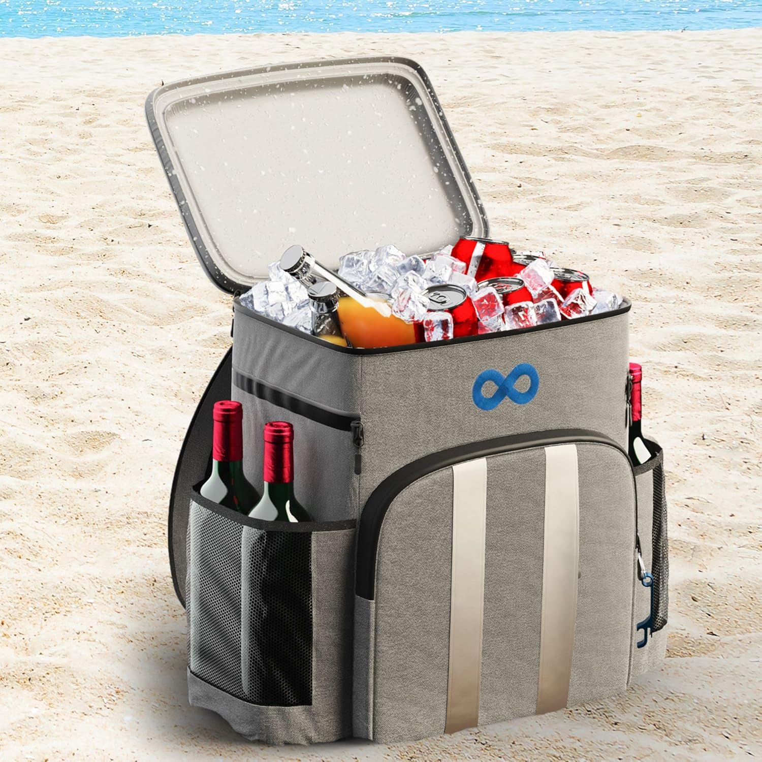 Mochila hielera | Sin fugas, ligera, resistente al agua
