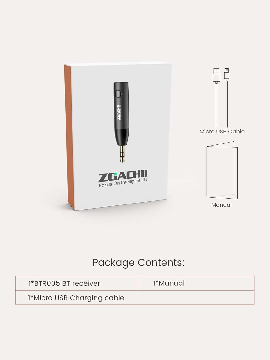 Adaptador de Audio auxiliar Bluetooth 5.0