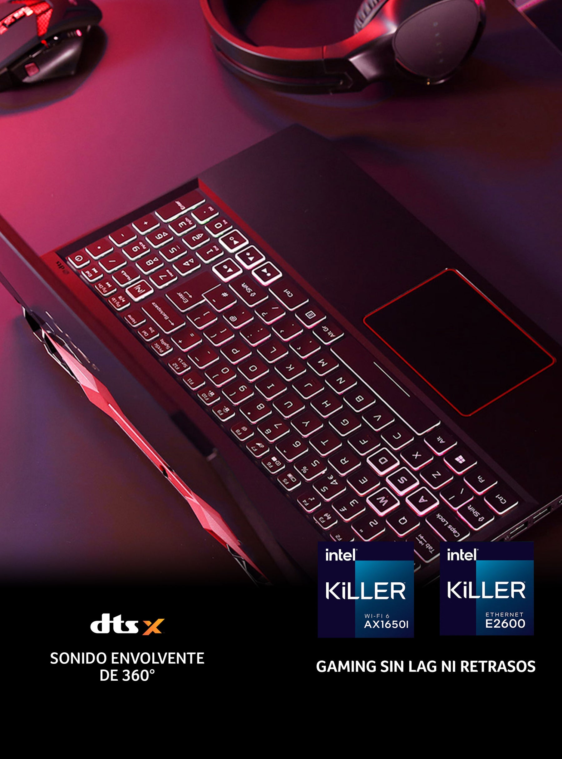 Notebook Acer Nitro 5 /15,6" Core i7/16 GB/512 GB/GeForce RTX 3060