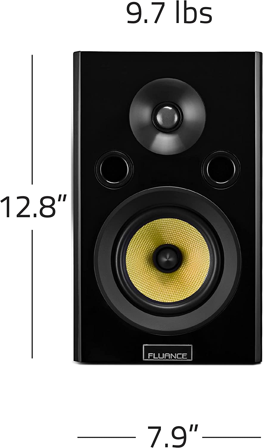 Fluance - Signature HiFi | 2 parlantes de 12.8"