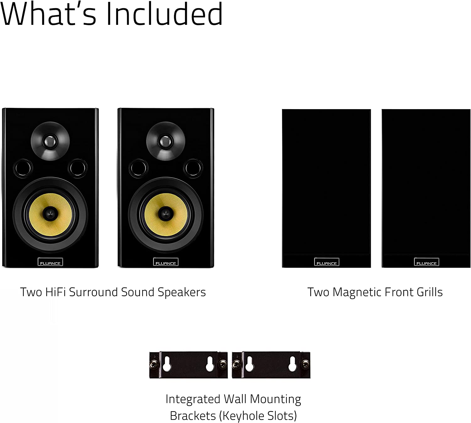 Fluance - Signature HiFi | 2 parlantes de 12.8"