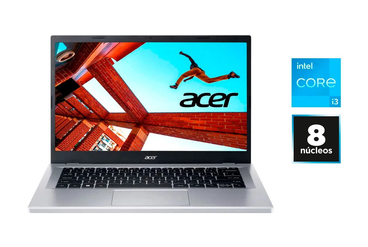Notebook Acer Aspire 3/Core i3/8GB RAM/512GB SSD/14.1" Full HD