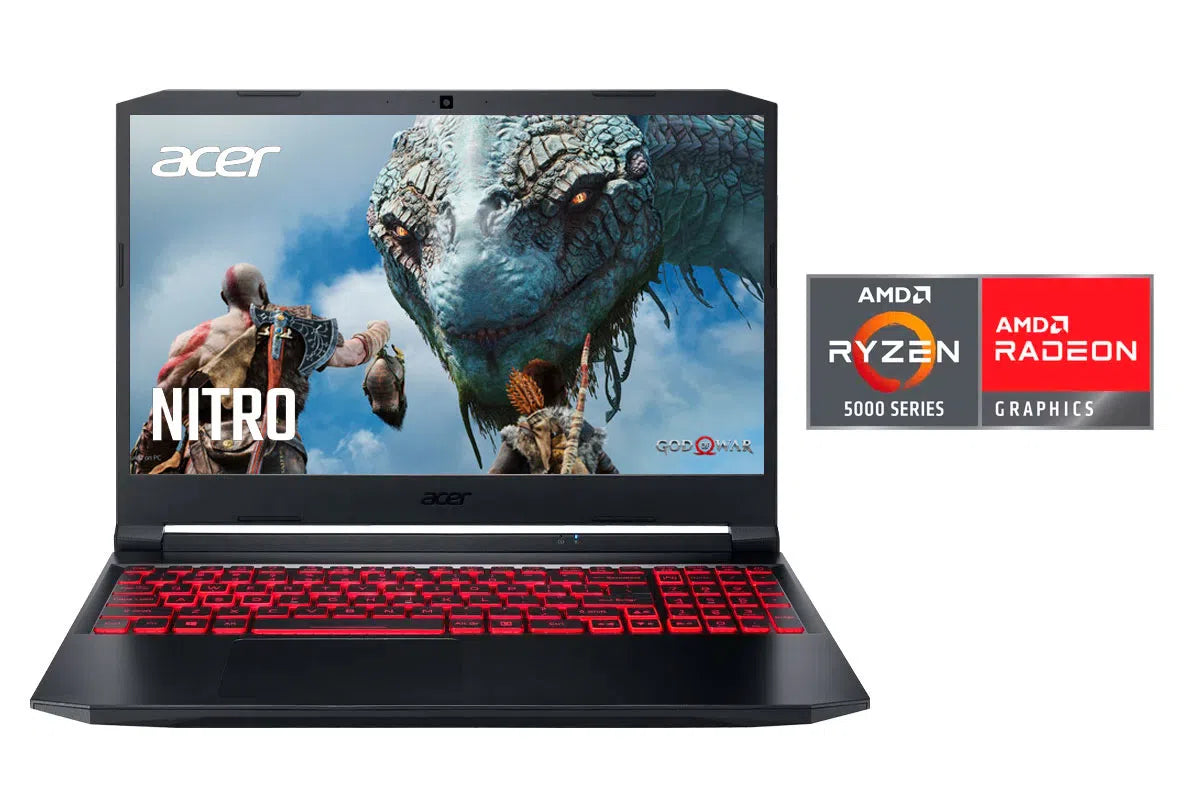 Notebook Gamer Acer Nitro 5 /AMD Ryzen™ 5/NVIDIA® RTX 3050/16GB RAM/512GB SSD/15,6" Full HD @144Hz
