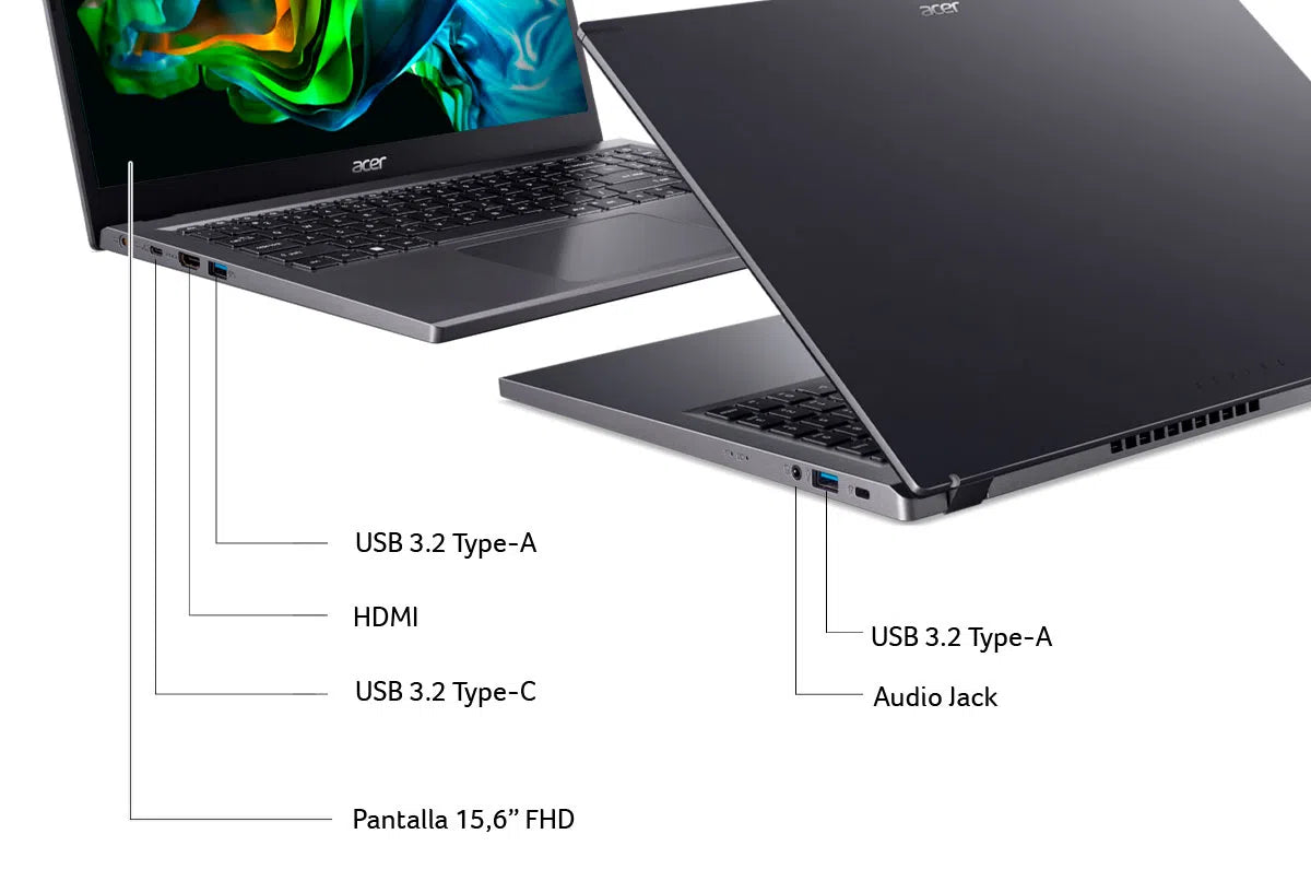 Notebook Acer Aspire 5 /AMD Ryzen™ 7/8GB RAM/512GB SSD/15,6" Full HD