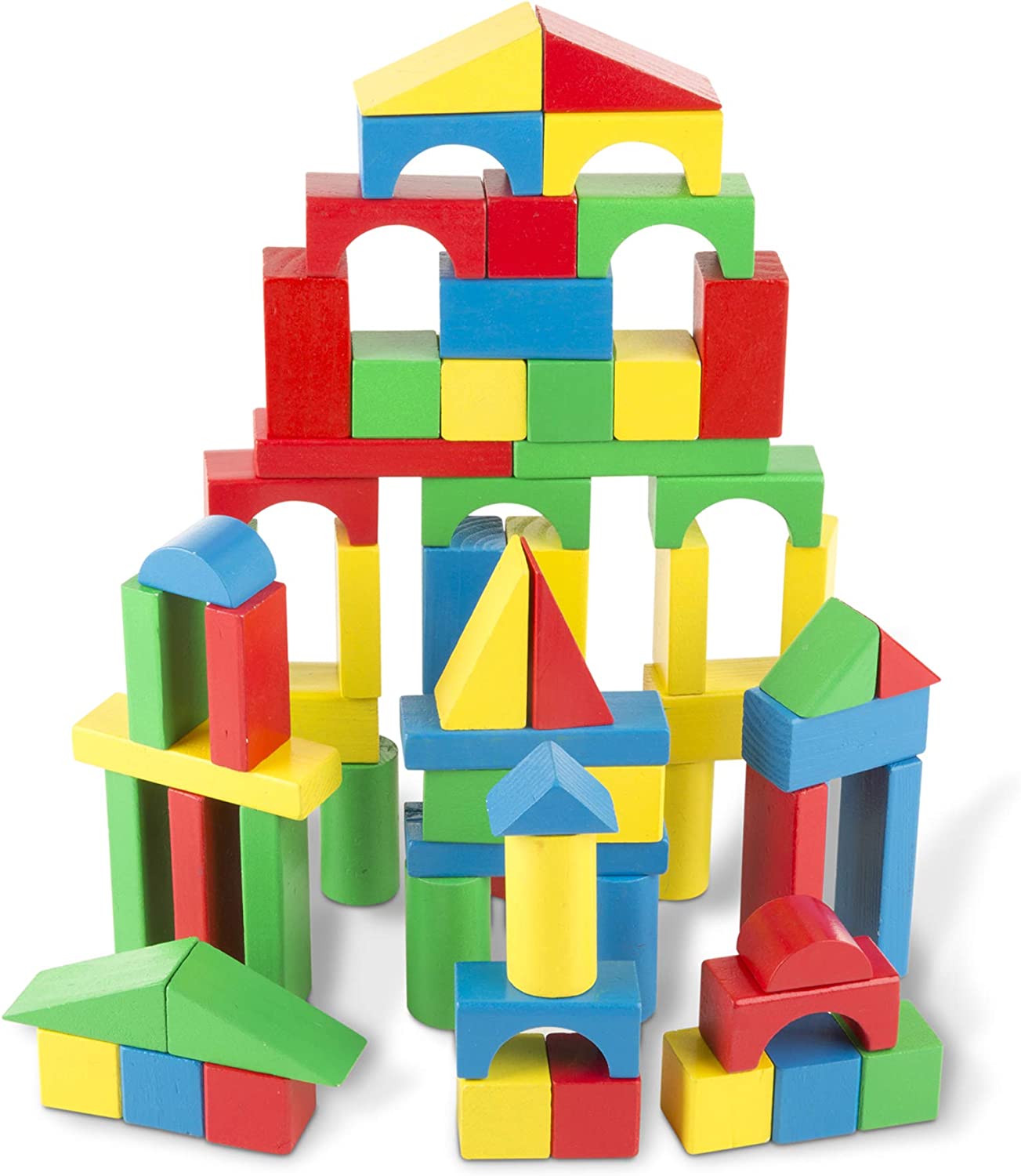 Juego de bloques 100 piezas de madera Melissa & Doug