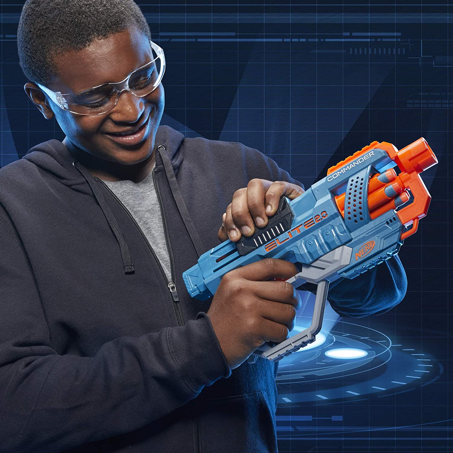 Lanzador Elite 2.0 Commander RD 6 Blaster Nerf