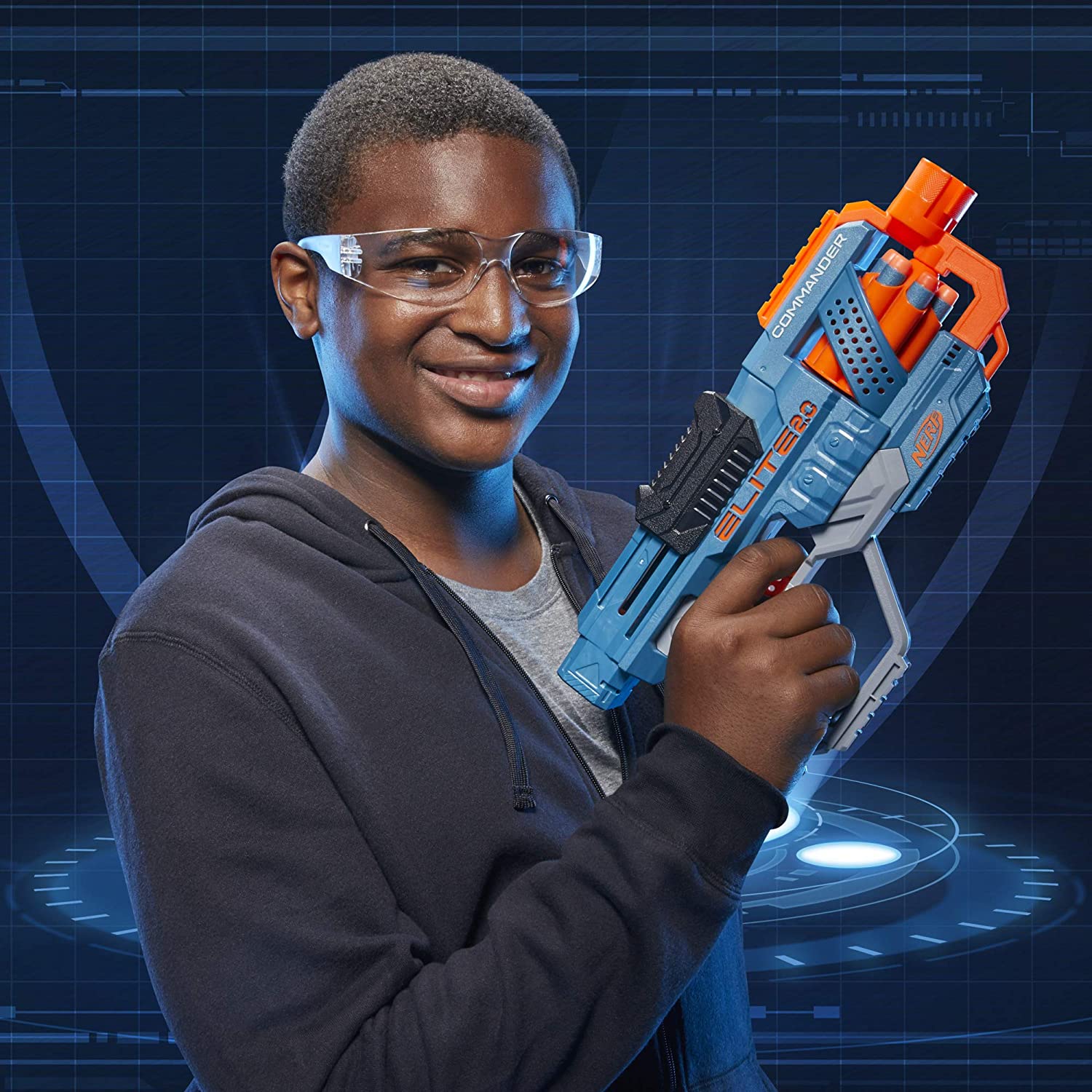 Lanzador Elite 2.0 Commander RD 6 Blaster Nerf