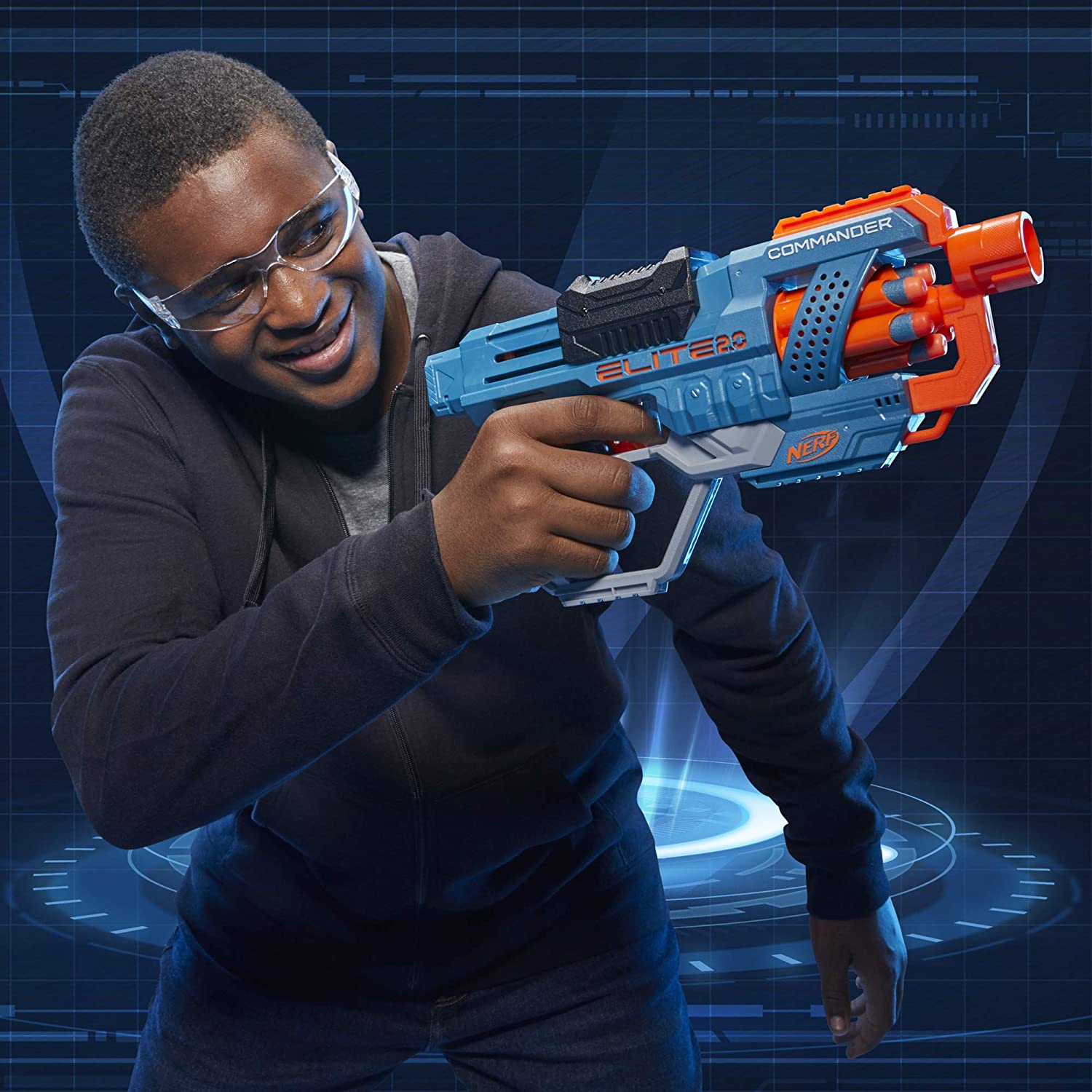 Lanzador Elite 2.0 Commander RD 6 Blaster Nerf