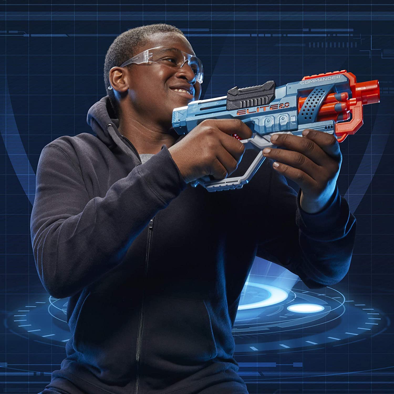 Lanzador Elite 2.0 Commander RD 6 Blaster Nerf