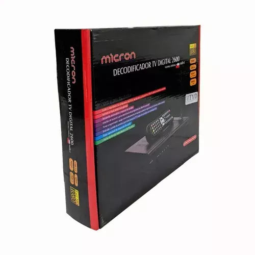 Decodificador Tv Digital Hd Micron Isdb-t (norma Chilena)
