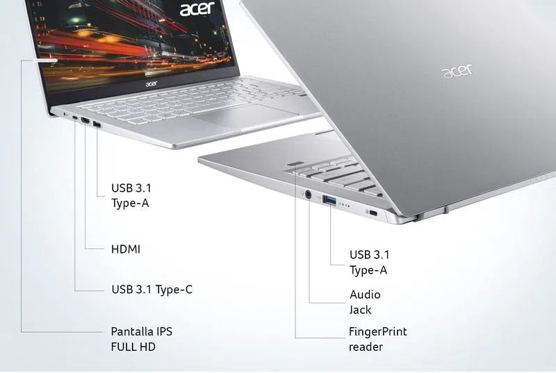 Laptop Ultraliviano Swift 3 512GB 14 Pulgadas Full HD