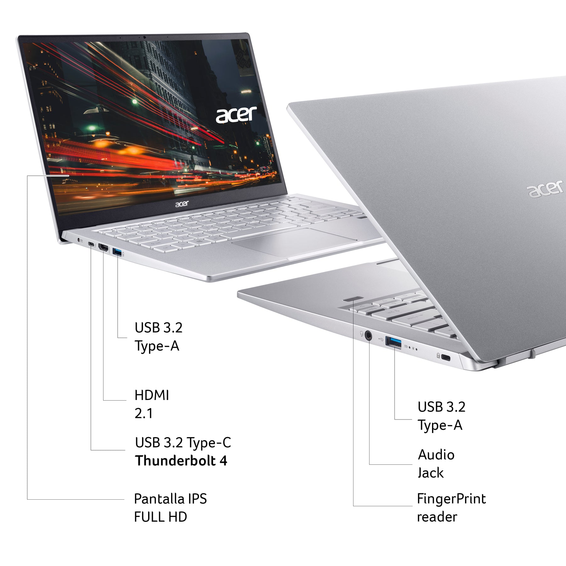 Laptop Ultraliviano Swift 3 256GB 14 Pulgadas Full HD