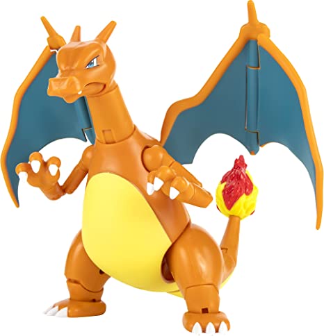 Figura súper articulada de 6 pulgadas Pokemon Charizard