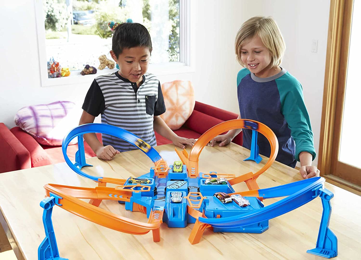 Pista de Juego Criss Cross Crash Hot Wheels