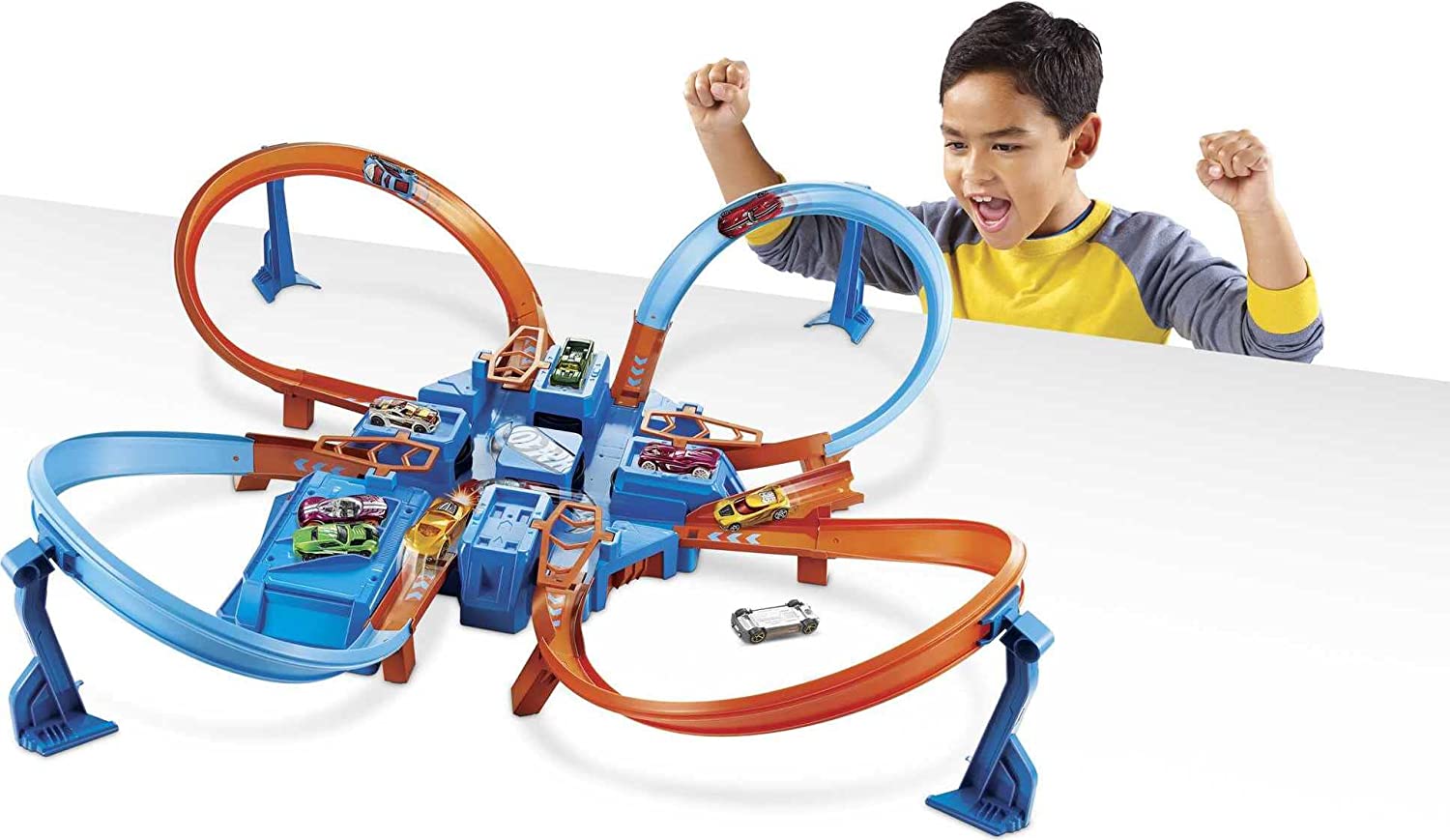 Pista de Juego Criss Cross Crash Hot Wheels