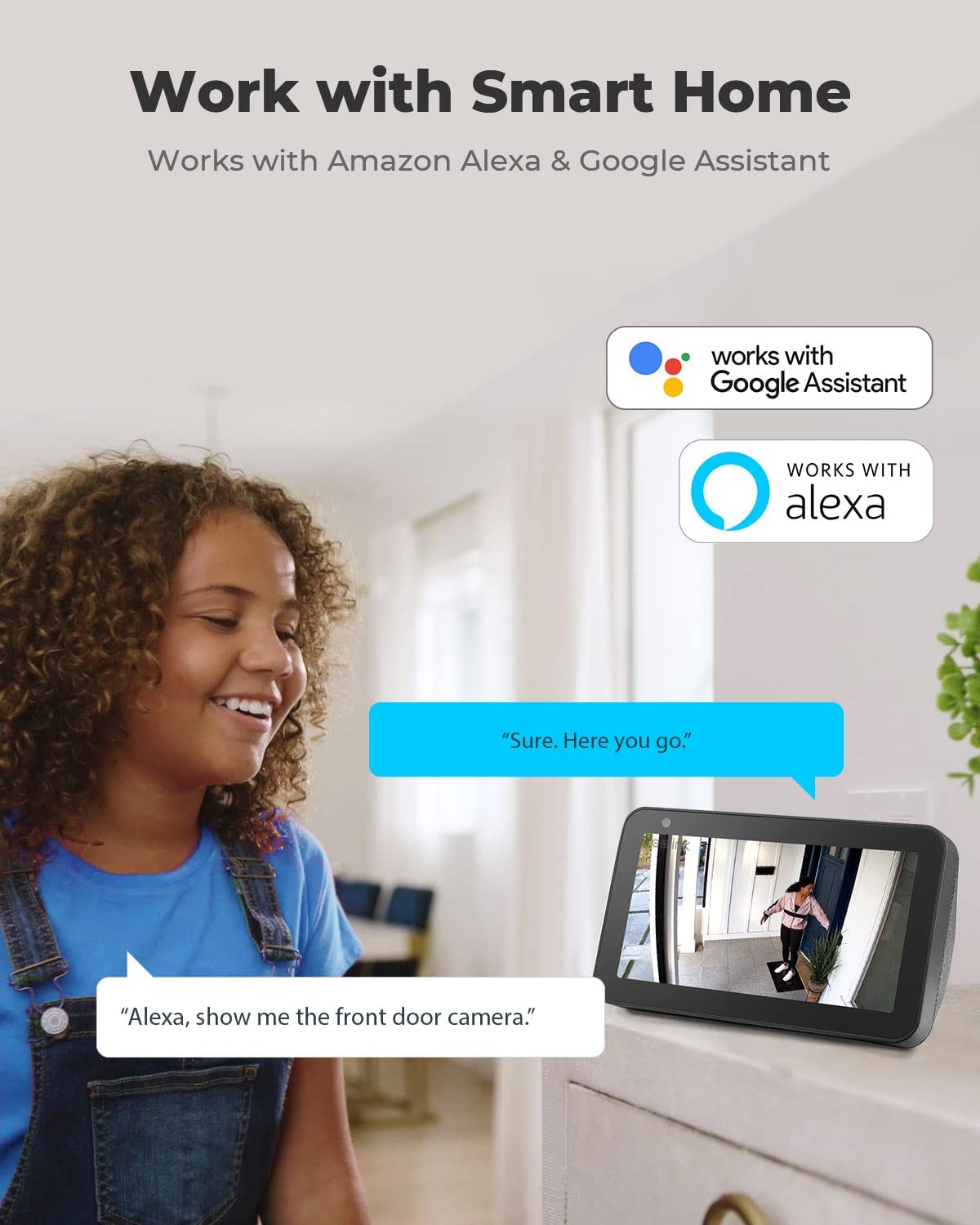 Cámara solar WiFi de seguridad para exteriores con panel solar