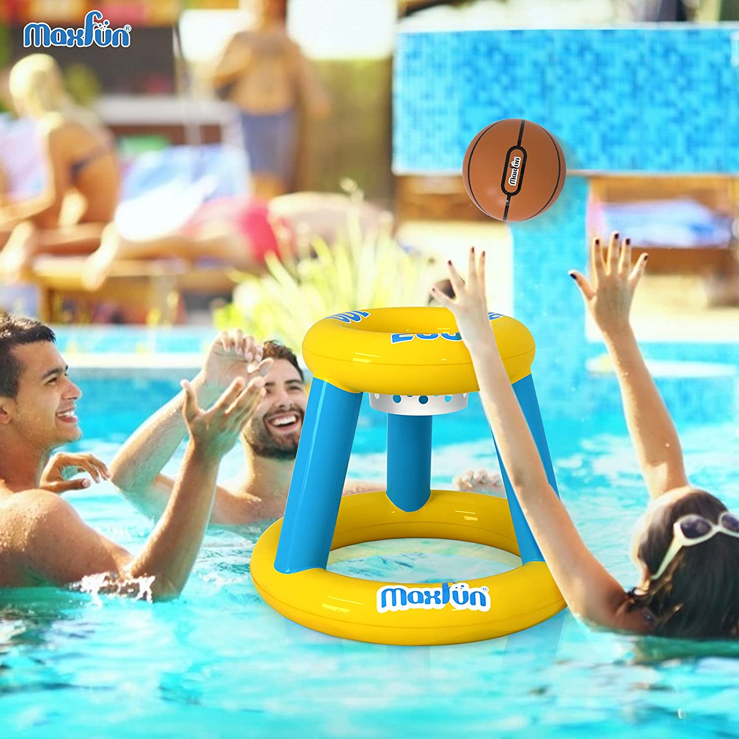 Juego inflable deportivo para piscina Max Fun