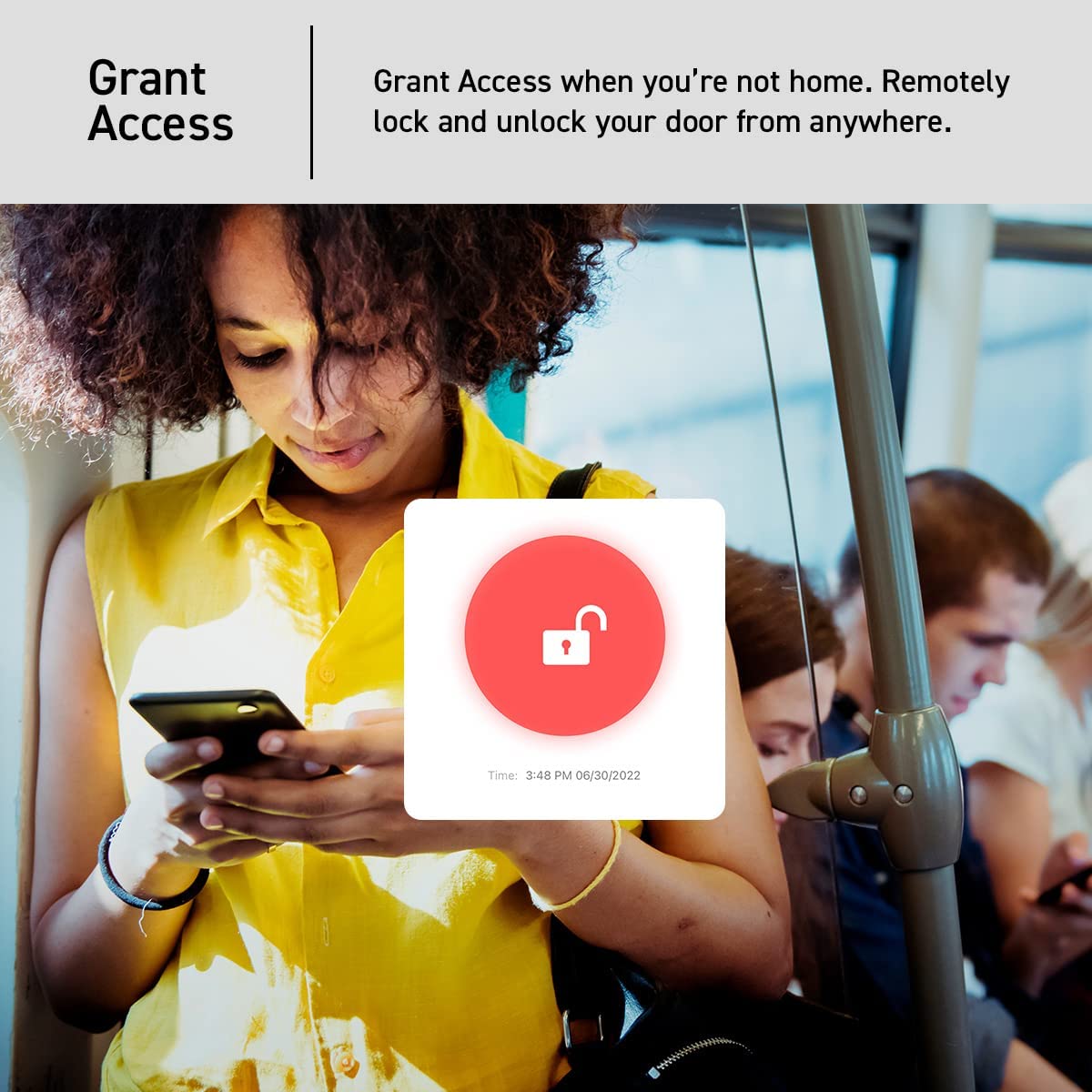 Cerradura Inteligente Bluetooth con huella sin llave