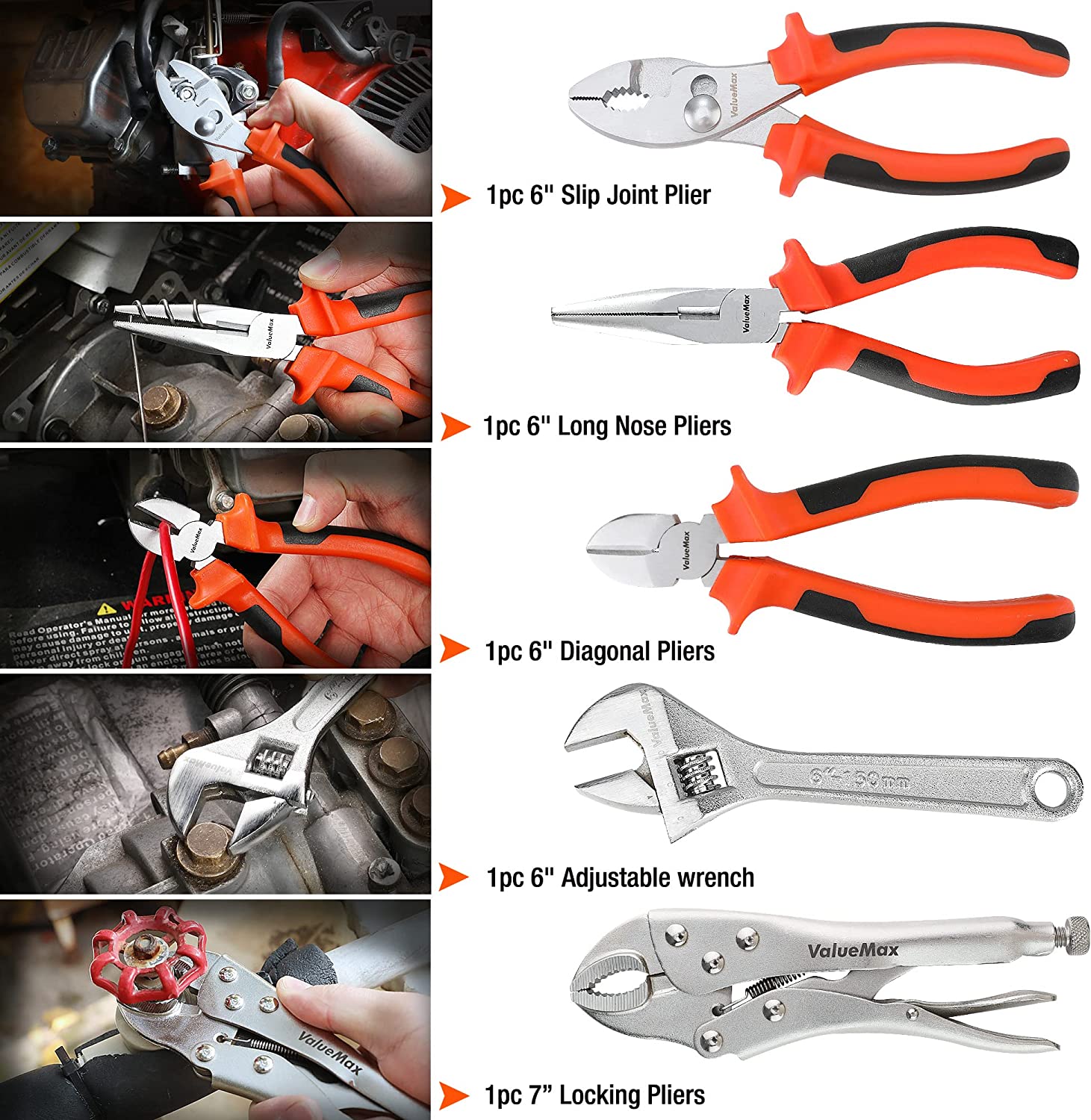 Juego de herramientas para el hogar de 219 piezas