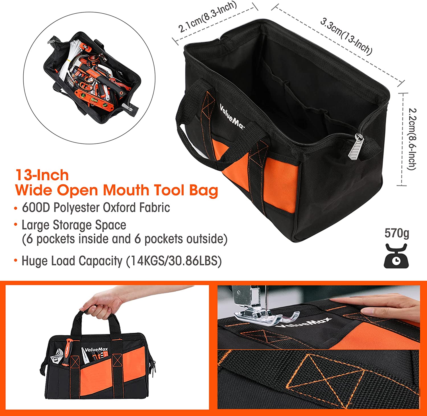 Juego de herramientas para el hogar de 219 piezas