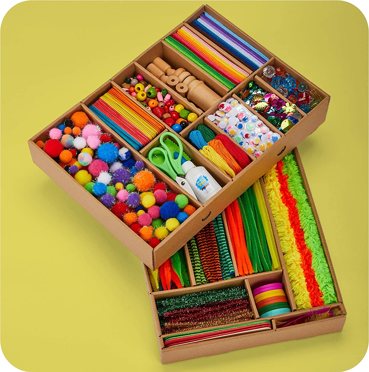 Kit de manualidades de más de 1000 piezas