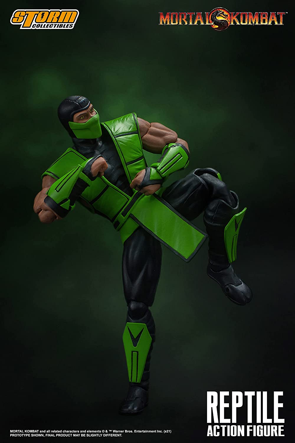 Figura de Acción Reptile Mortal Kombat Storm Collectibles