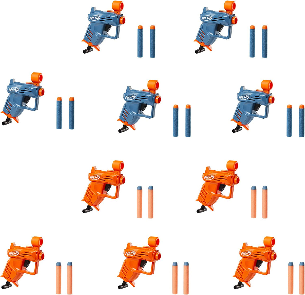 Set de 10 lanzadores 20 dardos de élite