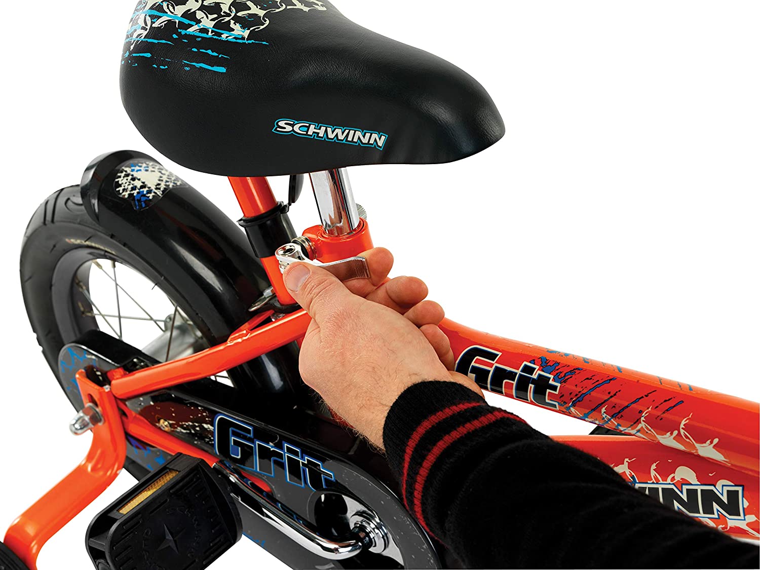 Bicicleta para niños principiantes con mango de dirección