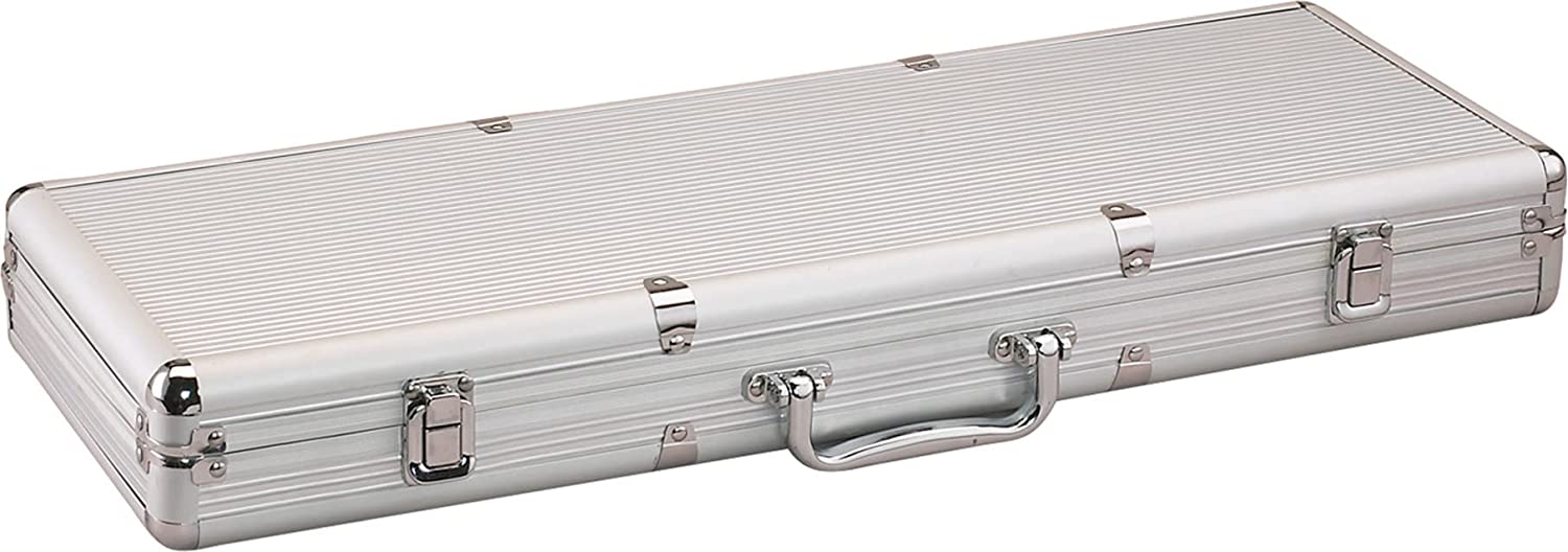 Juego de 500 fichas de color 11.5 gramos para poker con estuche de aluminio