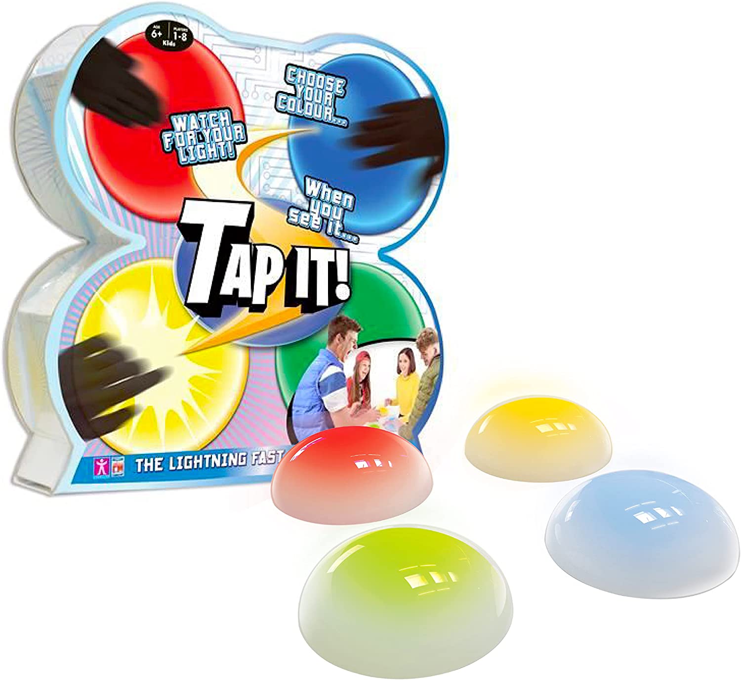 Juego inalámbrico | 4 modos de juego | Hasta 8 jugadores