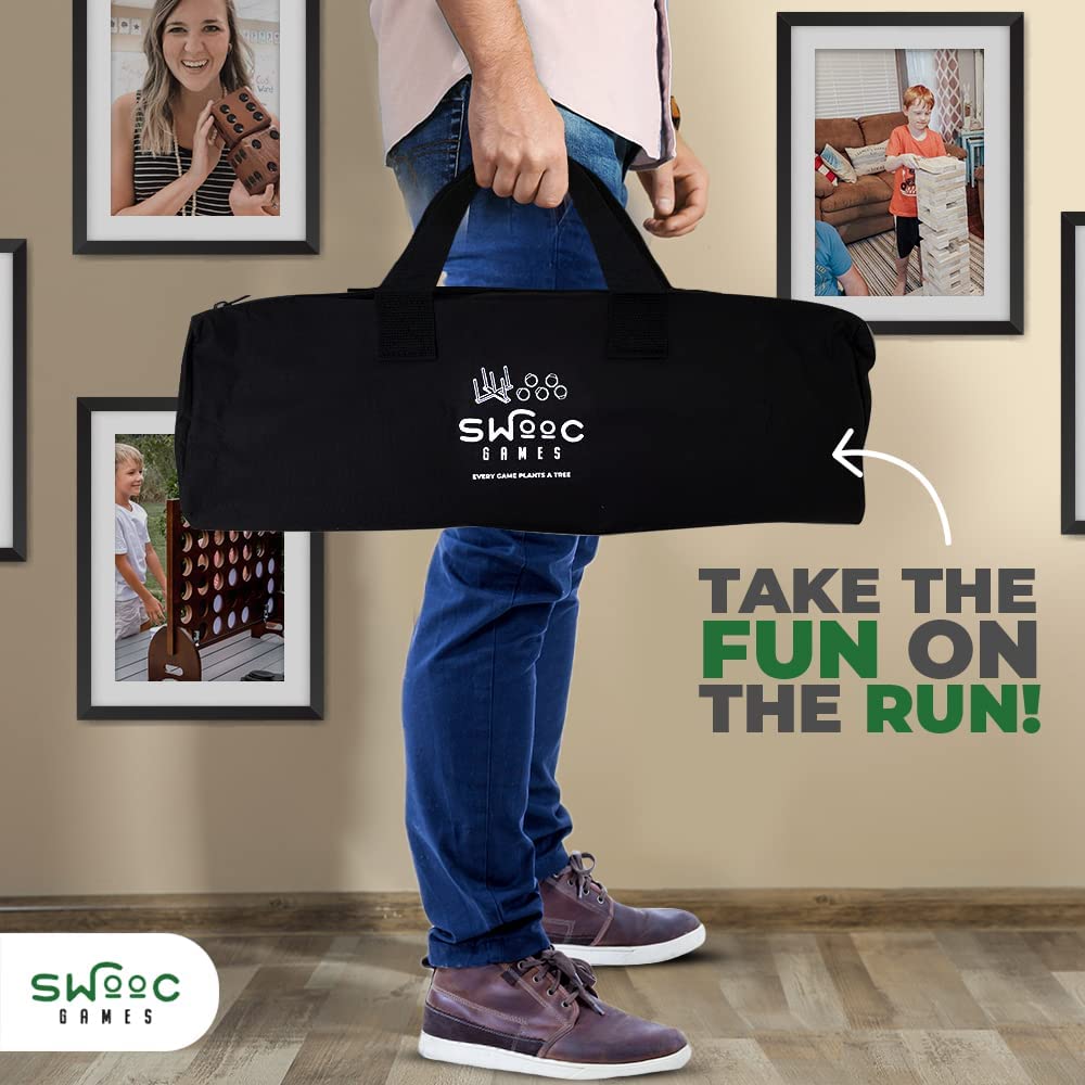 Lanzamiento de anillos rústicos Swooc