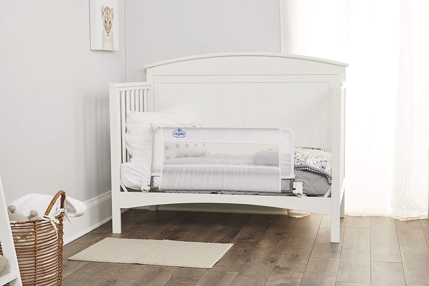 Riel de Cuna Oscilante | Con sistema de seguridad de anclaje reforzado