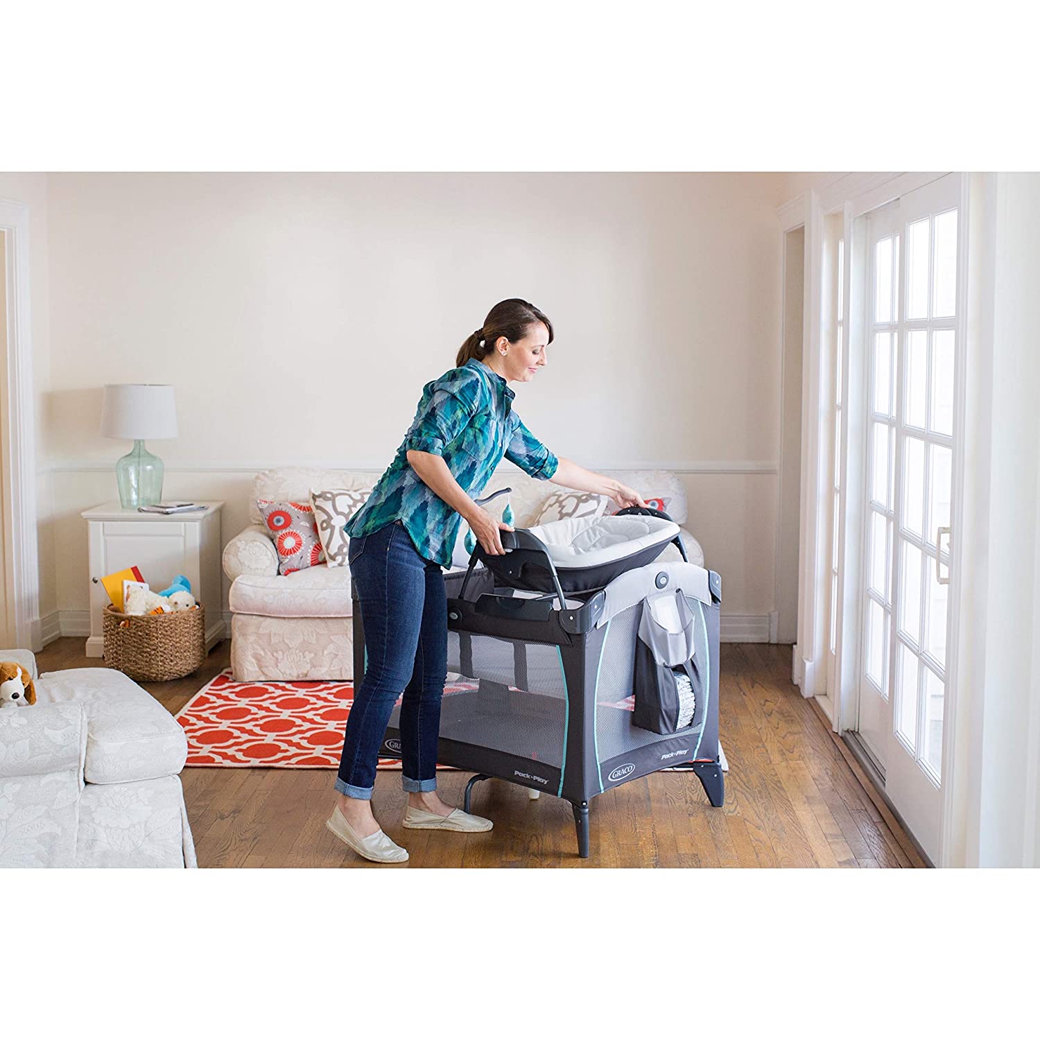 Cuna corral portátil para bebés Pack 'N Play Affinia Graco