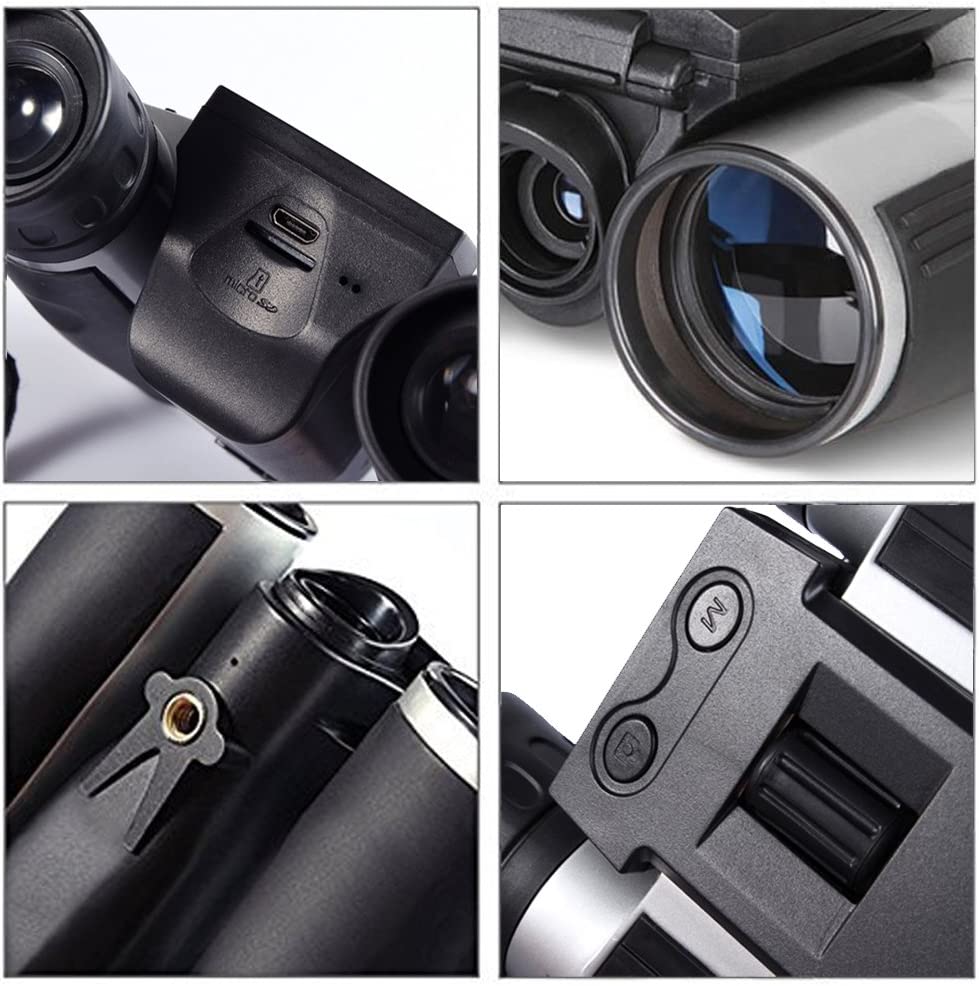 Binoculares digitales | Cámara de telescopio | Pantalla LCD de 2"