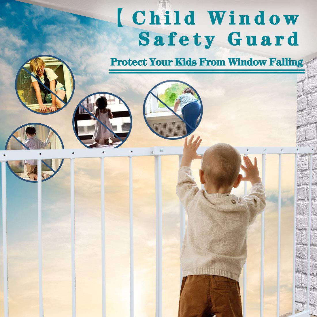 Protectores de ventana para niños