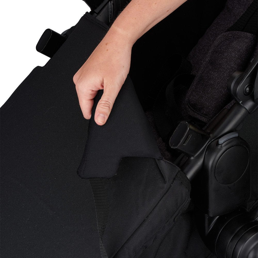 Coche para bebé individual convertible a doble plegable