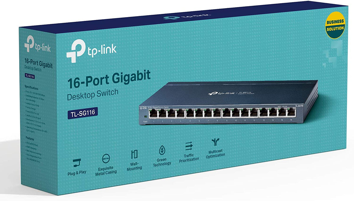 TP-Link Switch de 16 puertos / TL-SG116